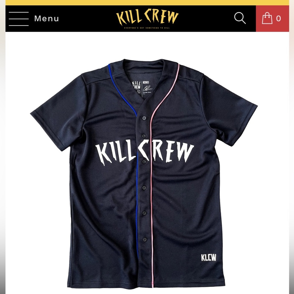 Kill Crew Classic Baseball Jersey